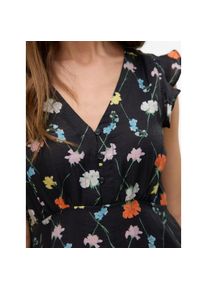 V&eacute;ro Moda Vero Moda, Damen, Maxikleid &raquo;VMFLORA OLGA CS SHORT DRESS WVN GA&laquo; Sommerkleid, Black AOP:Olga, M - N-Gr, Langes Kleid von Vero Moda