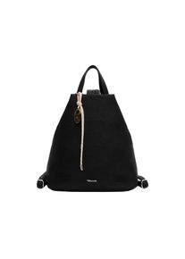 Tamaris, Damen, Rucksack &raquo;Rucksack TAS Karen&laquo;, black 100, B/H/T: 29 cm x 31 cm x 17 cm, Feinsynthetik in attraktivem Design