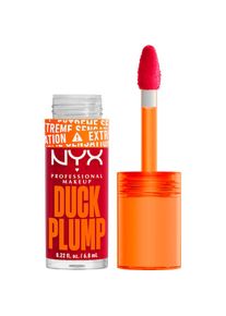 Nyx Cosmetics NYX PROFESSIONAL MAKEUP, Damen, Lipgloss &raquo;DUCK PLUMP LIP LACQUER&laquo; sofortiger Schmollmund-Effekt dank Kollagenpeptiden, 14-Hall of Flame, Lippenpflege 
