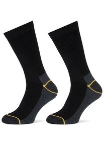 STAPP, Arbeitssocken &raquo;Bekleidung 4415 Stapp Yellow Worker 2er Pack&laquo;, schwarz, Arbeitssocken