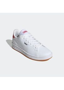 adidas Sportswear, Herren, Sneaker &raquo;COURT&laquo; inspiriert vom Design des adidas stan smith, Cloud White / Core Black / Better Scarlet, 44, Dieser Sneaker 