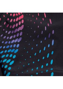 Speedo, Damen, Bandeau-Bikini &raquo;PLMT 2PC AF BLACK/PURPLE&laquo; 2 Stk. zweiteiliges Set, Bandeau-Schnitt, bequemer Sitz, strapazierf&auml;hig, black, 38 - N-Gr, 