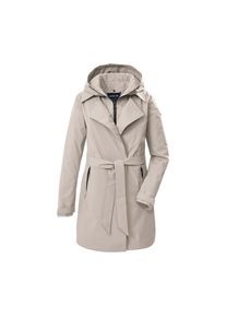 G.I.G.A. by Killtec G.I.G.A. DX by killtec, Damen, Parka &raquo;GS 82 WMN PRK&laquo; Urbaner Damen Funktionsparka, wasserdicht, atmungsaktiv, hellbeige, 38, Winddichter, 