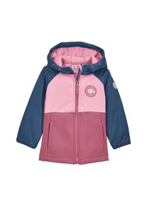 first instinct by Killtec, Unisex, Softshelljacke &raquo;FIOS 4 MNS SFTSHLL JCKT&laquo; Wasserabweisende Softshelljacke mit Colourblock-Design, dunkelblau, 86/92,