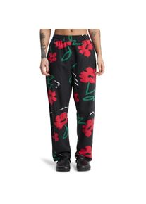 Quiksilver, Damen, Schlupfhose &raquo;Lomas Hemp&laquo;, Black Street Floral 64, XL, Material: Walkfrottier, Hanfmischung [140...