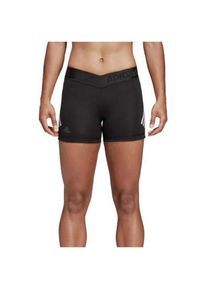 Adidas, Damen, Sporthose, Alphaskin Sport W 3-Stripes Short DQ3553 (DQ3553 D XXS) (XXS), Schwarz