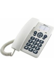 SPC Festnetztelefon Original 3602 Weiss, Telefon, Weiss
