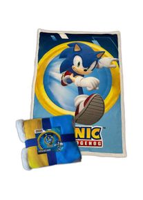 Lyo, Decke, FRANCE Sonic The Hedgehog Sherpa Blanket
