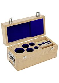 Kern, Feinwaage, Etui 1mg - 5 kg E1 + E2 + F1, Holz