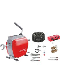 Rothenberger Rohr- und Kanalreinigungsger&auml;t R 600 mit 22mm Spirale, Reinigungsutensil