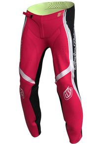 Troy Lee Designs SE Pro Stripes, textile pants youth , color: Red/Black/White , size: 24