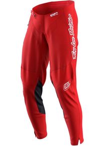 Troy Lee Designs GP Pro Mono, textile pants youth , color: Red/White , size: 28