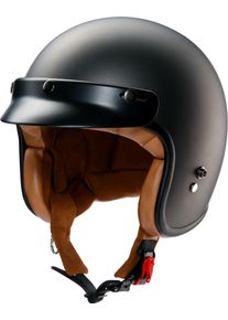Redbike RB-730 Titan, open face helmet , color: Matt-Dark Grey , size: L