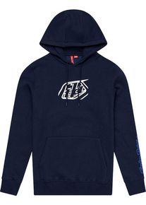 Troy Lee Designs Badge, hoodie youth , color: Dark Blue , size: L
