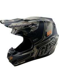 Troy Lee Designs GP Pro Trooper, motocross helmet , color: Black/Olive , size: L
