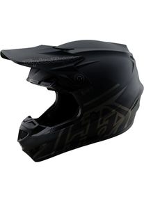 Troy Lee Designs GP Pro Mono, motocross helmet , color: Matt Black/Dark Grey , size: S