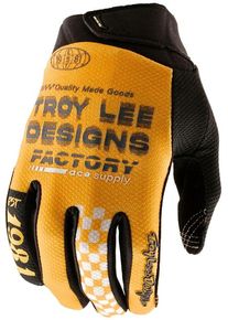 Troy Lee Designs GP Pro Factory, gloves , color: Gold/Black/Grey , size: XL