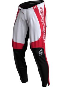 Troy Lee Designs GP Pro Frames, textile pants , color: Red/White/Black , size: 30
