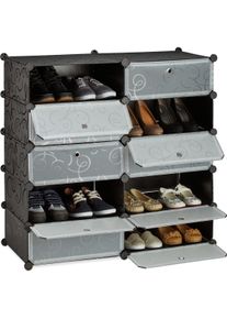 Relaxdays, Schuhschrank, Stan (94 x 36.50 x 90 cm)