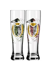 Ritzenhoff, Biergl&auml;ser, 2-er-Set Weizenbierglas Brauchzeit (0.65 l, 2 x)