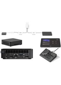 Logitech TAP Base Room, Asus NUC MTR (w/o Camera), Konferenzger&auml;t