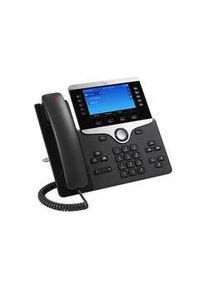 Cisco IP PHONE 8841, Telefon, Schwarz, Silber