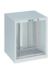 LISTA, Werkstattschrank, Schrankgeh&auml;use Leergeh&auml;use lichtgrau H&ouml;he 383mm (56.40 cm, 38.30 cm)