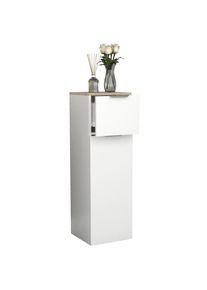 Vcm Midischrank &raquo;Badm&ouml;bel Midischrank Badschrank Schublade Donali&laquo; 1 Stk. tlg.