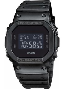 Chronograph Casio G-SHOCK, schwarz (schwarz, schwarz), Armbanduhren, Damen, Chronograph, Quarzuhr,Armbanduhr,Herrenuhr,digital, bis 20bar wasserd. Resinarmband