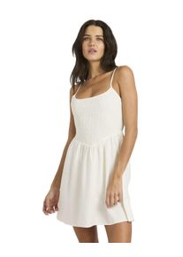 Spaghettikleid Billabong "Love Mini", Damen, Gr. S, US-Gr&ouml;&szlig;en, wei&szlig;, Obermaterial: 85% Baumwolle, 15% Leinen., Kleider Spaghettikleid