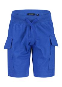Cargobermudas Blue Seven, Jungen, Gr. 122, N-Gr, ocean, Jersey, Obermaterial: 100% Baumwolle, unifarben, Basic knieumspielend, Hosen Cargobermudas