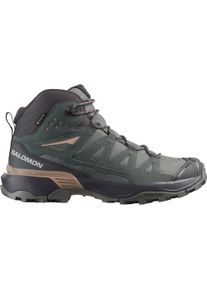 Wanderschuh Salomon "X ULTRA 360 MID GORE-TEX", Damen, Gr. 40, sedona sage, urban chic, etherea, Synthetik, Textil, Schuhe Wanderschuh, wasserdicht, Topseller