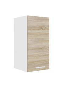 H&auml;ngeschrank Vcm "K&uuml;chenschrank B. 30 cm H&auml;ngeschrank K&uuml;che Esilo", braun (wei&szlig;, sonoma, eiche), B:30cm T:31cm, Obermaterial: 100% Holz Wood., Schr&auml;nke, H&auml;ngeschrank