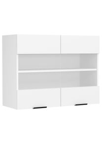 H&auml;ngeschrank Vcm "K&uuml;chenschrank B. 80 cm H&auml;ngeschrank K&uuml;che Fasola", wei&szlig;, B:80cm T:31cm, Obermaterial: 100% Holz Wood., Schr&auml;nke, H&auml;ngeschrank