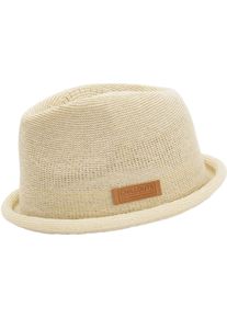 Trilby Chillouts "Tocoa Hat", Herren, Gr. L, natural, Feinstrick, Kunstfaser, unifarben, H&uuml;te Trilby, schnelltrocknend, langlebig, Formbest&auml;ndig