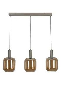 H&auml;ngeleuchte Siop Transparent/Bernstein max. 40W