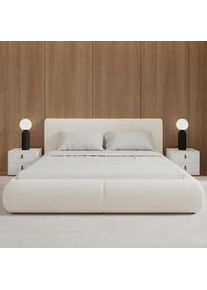 Polsterbett Flora Creme ca. 180x200 cm