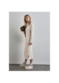 Street One, Damen, Maxikleid Ohne Taschen in Strick-Qualit&auml;t, oak beige, N-Gr, 44 - N-Gr, oak beige, Langes Strickkleid von Street One