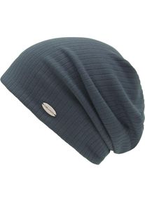 Chillouts, Damen, Beanie &raquo;Kamza Hat&laquo; elastische Feinstrickbeanie, navy, navy, Feine Rippstrick-Beanie von Chillouts