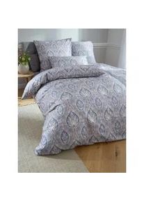 Bettw&auml;sche-Garnitur Peter Hahn blau