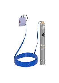 MSW K&uacute;tszivatty&uacute; - 95 mm / 3,75'' - 6000 l/h - 750 W - 20 m k&aacute;bel / 72 m fej - Rozsdamentes ac&eacute;l MSW-SPP44-075