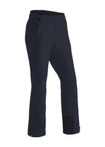 Skihose Maier Sports "Steffi Slim", Damen, Gr. 48, Normalgr&ouml;&szlig;en, schwarz (dunkelblau), 100% Polyester, Hosen Skihose, Damen Schneehose,atmungsaktiv, wind/wasserdicht, Slim Fit