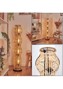 hofstein Cardeira Lampadaire Noir, 4 lumi&egrave;res