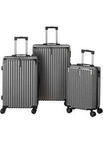 Reisekofferset Palermo Dunkelgrau, 3-tlg.