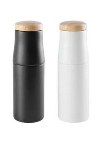 Salz- und Pfefferstreuer Svea Schwarz/Wei&szlig;, 2-teilig