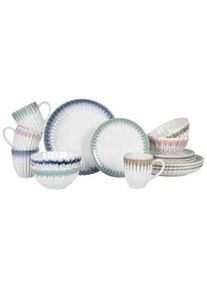 Kombiservice Anna Bunt, 16-teilig