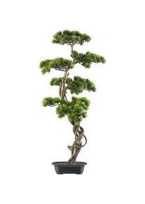 Kunstpflanze Bonsai Gr&uuml;n/Braun
