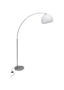 Brilliant Bogenleuchte Vessa Wei&szlig;/Chromfarben max. 60 Watt