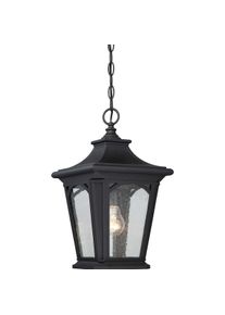 Elstead Lighting, Gartenbeleuchtung, Bedford Aussen-H&auml;ngeleuchte E27 Mystic Schwarz IP44 Anti-Meerwasser (E27, IP44)