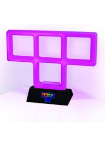 Fizz Creations, Tischlampe, Tetris Lila Tetrimino Neon Licht. Retro Gaming Lampe Nachtlicht Offiziell lizenziert
